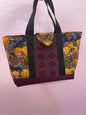 Small purple pumpkin patch tote bag Bags April & Mae designs and alterations   