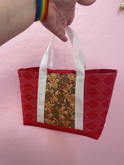 Small Gingerbread Tote bag Bags April & Mae designs and alterations   